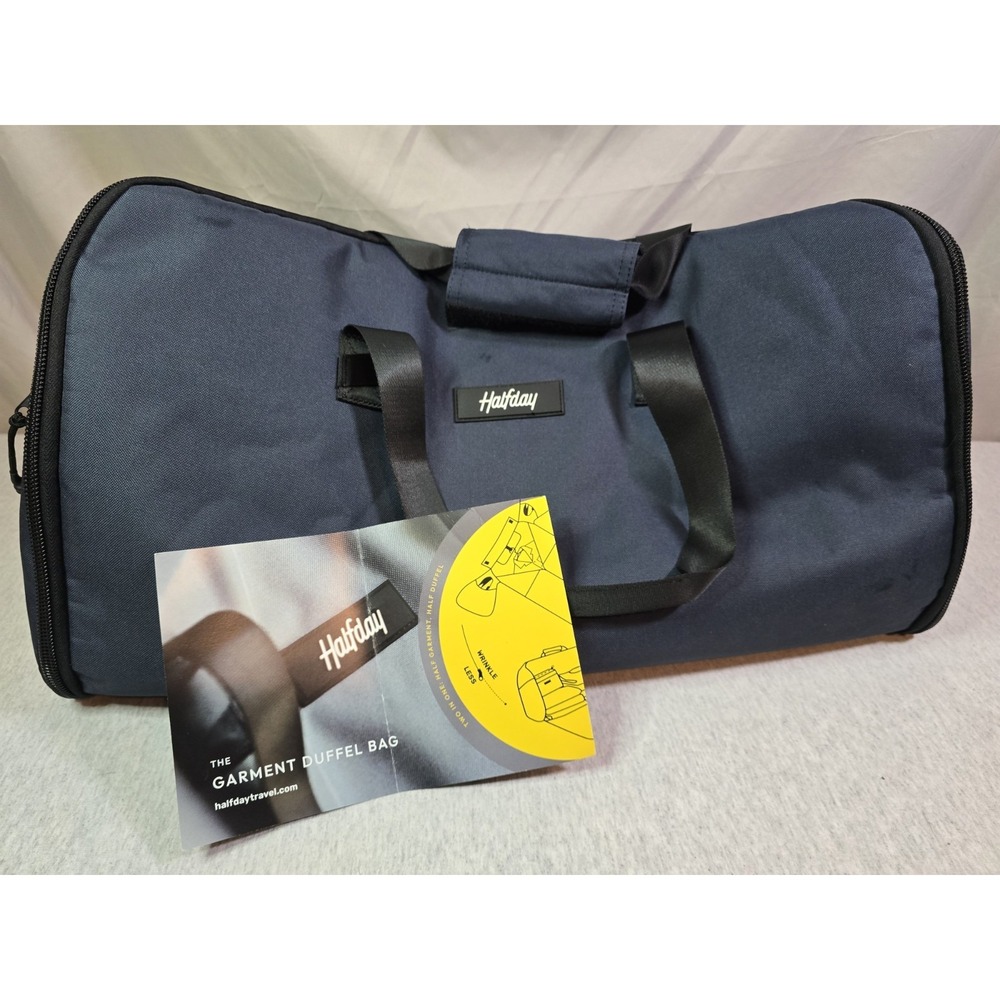 Halfday Duffel Garment Bag Travel-Friendly Unused No Strap